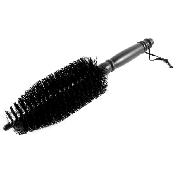 Car Vehicle Motorcycle Nonslip Handle Wheel Tyre Rim Spoke Cleaning Scrub Brush