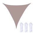 thumbnail image 1 of Sunshades Awnings 3 Ropes Shade Sail Outdoor Waterproof Summer Open Air Sunscreen Courtyard Black Anti-UV Triangle, 1 of 5