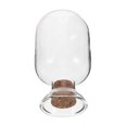 thumbnail image 6 of Soimiss Glass Match Cloche Jar with Cork Stopper Elegant Transparent Storage Bottle, 6 of 8