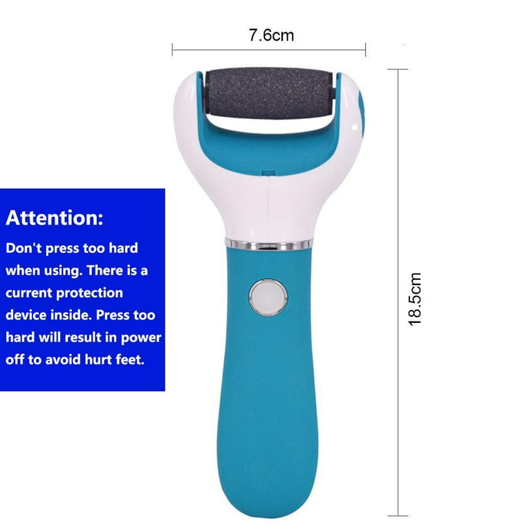 Callus Remover for Feet, Nicebirdie Electric Foot File Callus Removers  Rechargeable Waterproof Pedicure Tools Foot Scrubber Shaver Feet Care Tool  for