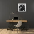 thumbnail image 3 of Atelier B Art Studio 15x15 White Modern Wood Framed Museum Art Print Titled - Businessman, 3 of 4