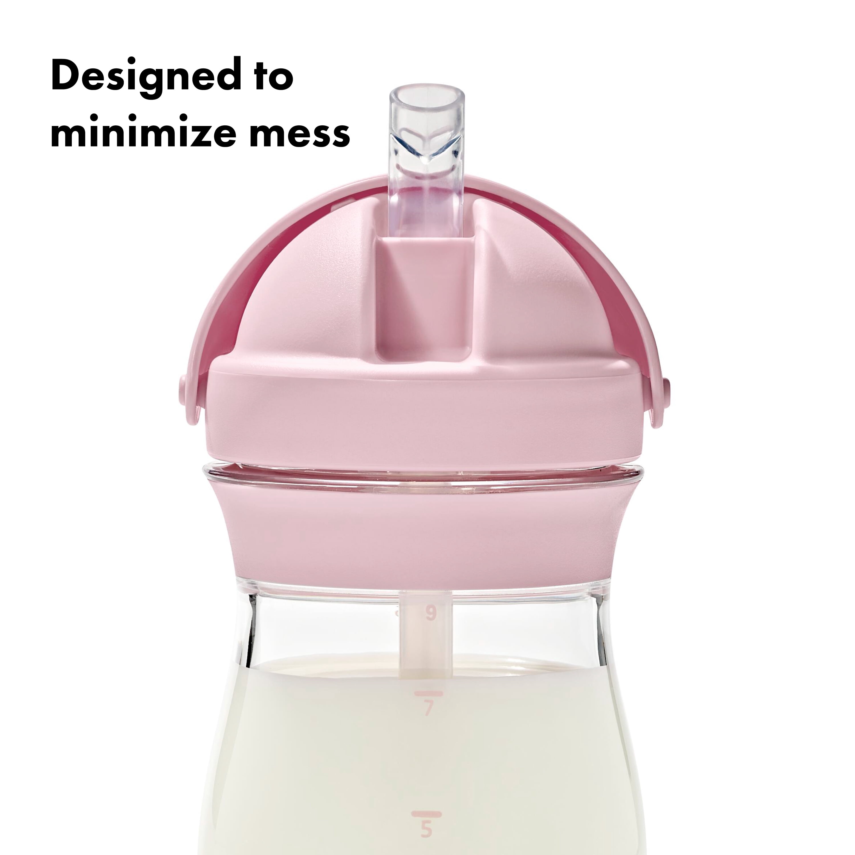OXO TOT TRANSITIONS 9 OZ STRAW CUP BLOSSOM