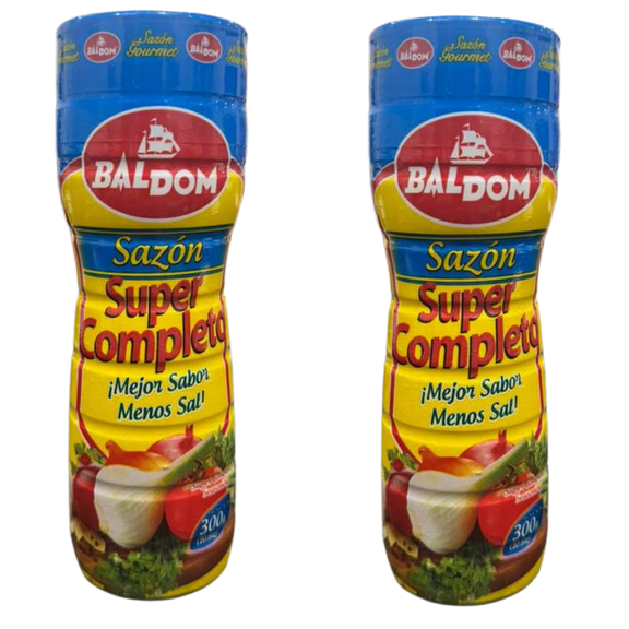 Baldom Sazon Super Completo 10.6 Ounces/300G ( Pack of 2)