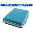 thumbnail image 6 of Bath Kneeler Pad & Elbow Armrest Mat for Bathtub - Baby Bath Kneeling Pad For Moms - Foldable Non Slip Safety Bathtube Padded Cushion w/ Storage Organizer & Knee Rest For Baby Bathing & Washing, 6 of 7