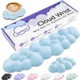 thumbnail image 1 of Set de reposamuñecas, teclado y reposamanos Sushret Cloud Blue, 1 of 7