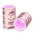 thumbnail image 7 of Yayeee Flameless Candles with Remote Flickering Battery Operated Multi Color Changing, Orange Halloween Ghosts, 7 of 7