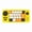 Bright yellow, variant on Zecic Double Scroll Wheel Mechanical Keyboard 19Key Keypad Color Backlits Programmable