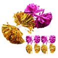 thumbnail image 1 of CRILSTYLEO 6Ud Pompones De Plástico Metálico Para Animadoras Con Y Duradero, 1 of 6