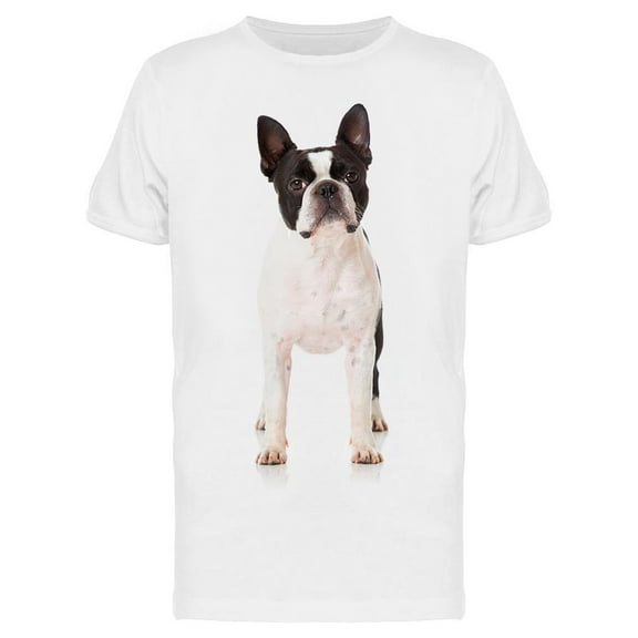 Terrier Dog Looks At Front T-Shirt Men -Image by Shutterstock, Male x-Large
