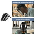 thumbnail image 3 of Zootealy Protective Welding Face Shield with Double-layer Lens for Eye Protection from Strong Light in Black Large Size, 3 of 6