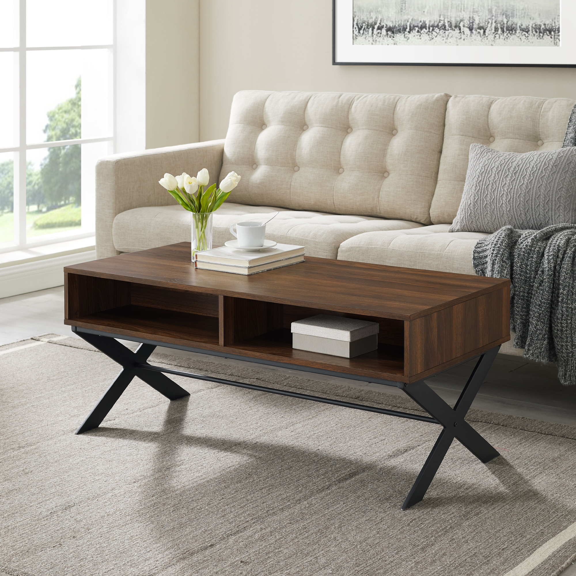Modern Walnut Coffee Table Pictures