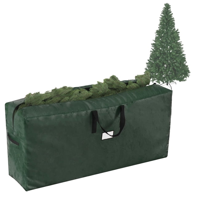 Elf Stor Premium Árbol de Navidad bolsa de día festivo para árboles artificiales 7.5 – 9 pies de altura, Extragrande, Verde, XL, 1