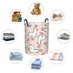 thumbnail image 4 of Balery Goose Queen Cesta de ropa redonda con asas, impermeable, independiente, para ropa, juguetes, dormitorio y familia-Small, 4 of 6