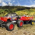 thumbnail image 3 of Speed Max King Friction-Powered Toy Truck with Speed Boat & Trailer – Play Vehicle Set, 3 of 8