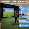 thumbnail image 6 of RDYMONKEY Golf Simulator Enclosure Kit with Upgraded HD Impact Screen - Complete Home Indoor Golf Setup, Tool-Free Assembly, Safety Nets & Padding for Garage or Basement, 6 of 14