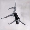 thumbnail image 2 of Woman Dancer on Aerial Silks Poster Print by Atelier B Art Studio, 2 of 2