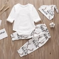 thumbnail image 2 of Ropa para bebés, niños y niñas, camiseta de manga larga a la moda, camisetas y pantalones para recién nacidos, conjunto navideño de 0 a 3, 6, 12, 18 y 24 meses, 2 of 5
