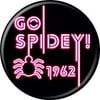 Marvel Comics Spider-Man Go Spidey 1962 Licensed 1.25 Inch Button 87592