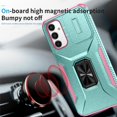 thumbnail image 3 of Funda para GANGXUN Samsung Galaxy A14 5G - Soporte metálico, Función magnética, Verde, 3 of 5