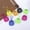 6PC, variant on 6 Pcs Mini Calculator Keychain Portable Cute Round Pocket Calculator with Key Ring Lightweight Electronic for Students and Kids School Supplies 8-Digit LCD Display