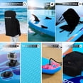 thumbnail image 2 of Cadalene Inflatable Stand Up Paddle Board with Camera Mount,Non-Slip EVA,10'6" SUP Paddleboard for Youth & Adults, 2 of 8