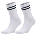 thumbnail image 3 of Women's Athletic Crew Socks 6-Pack - Breathable Thin Running Socks | Moisture-Wicking Cotton Blend (Fits Shoe Size 5-10), 3 of 5