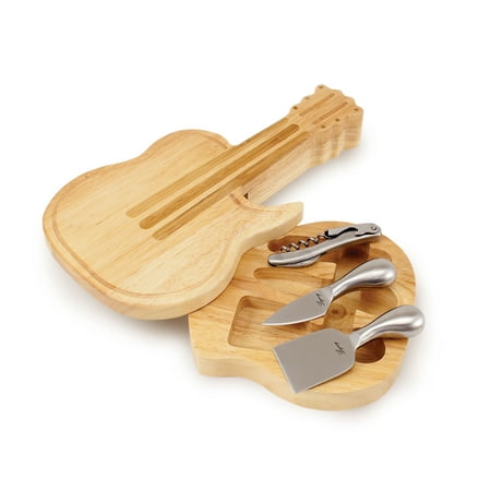 

TOSCANA Guitar Cheese Cutting Board & Tools Set
