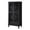 Black, variant on GZXS 55" Tall Freestanding Storage Cabinet with Drawer, 2-Door Vintage Hollow-Carved Accent Cabinet with Adjustable Shelves & Solid Wood Legs, for Living Room, Kitchen & Entryway (Antique Blue)