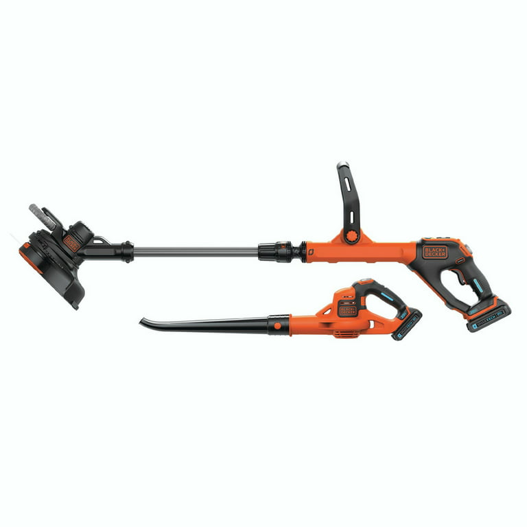 Black & Decker PowerBoost Lithium-Ion Sweeper Kit w Battery Charger LSW321