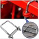 thumbnail image 2 of 8pcs Square U-Bolts with Plate & Nut for Trailer Roof Mounting, 20x60x120mm M10 Threaded Silver Hardware Set, 2 of 5