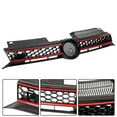 thumbnail image 4 of Front Upper Hood Grille Honeycomb Mesh Fit for 2010-2013 Volkswagen GTI, 2010-2014 Volkswagen Golf, 4 of 6