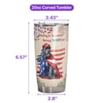 thumbnail image 5 of Republican Cane Corso Making Woof Count Election 2024 20oz Stainless Steel Tumbler Insulated Cup with Lid Italian Mastiff Dog Lover Gifts Idea - 01002, 5 of 5