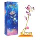 thumbnail image 1 of Flor dorada Lámina de oro Rosas con soporte de amor Regalos únicos para su novia Esposa Mujer Madre Mamá Mamá Día de San Valentín Día de la madre Fiesta de vacaciones Aniversario de boda Ormromra 2034852-3, 1 of 9