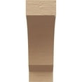 thumbnail image 2 of 2"W x 4"D x 6"H Classic Moab Rough Cedar Woodgrain TimberThane Corbel, Primed Tan, 2 of 6