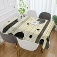 thumbnail image 2 of Yayeee Tablecloths for Rectangular Tables 60 x 120 inch Party Table Cover, Stripes Pattern, 2 of 6