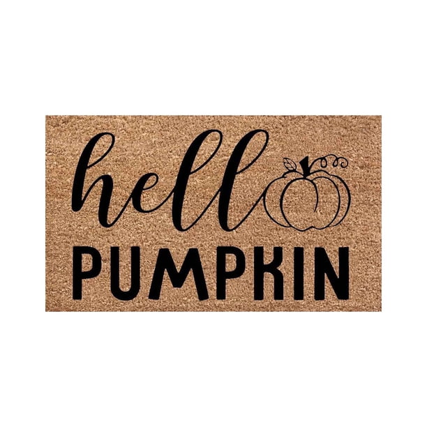 Alfombra con Estampado de Halloween, Antideslizante, Absorbente, para Baño, Cocina y Entrada.
