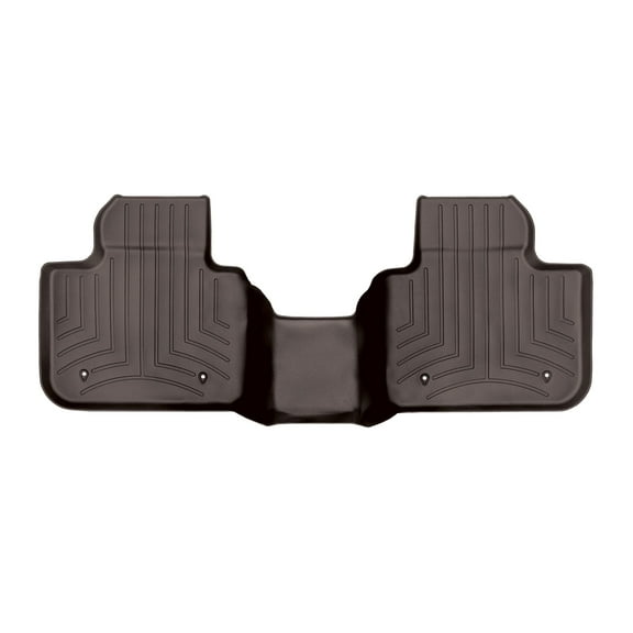 WeatherTech Custom Fit FloorLiners compatible with 2018-2019 BMW 6-Series Gran Turismo - 2nd Row, Cocoa