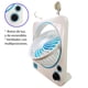thumbnail image 2 of Ventilador de Escritorio Importacion Recargable Con Luz Led Azul, 2 of 2