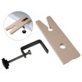 thumbnail image 3 of Abbracc Prettyia Jewelry Bench Slotted V Clamp Jewelers Bench Pin Clamp Workbench Holder, 3 of 9