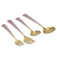 thumbnail image 2 of Juego de cubiertos de vajilla juego de cubiertos de cucharas de sopa tenedor de cucharas para cocina ANGGREK de acero inoxidable Vajilla Suministros de cocina language, 2 of 2