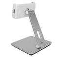 thumbnail image 4 of Support De Téléphone En Alliage D'aluminium, Support De Téléphone Portable Réglable Pour Bureau, Support De Téléphone Compact En Silicone Avec Rotation à 360 Degrés Pour Tablettes De 7 à 14 Pouces, 4 of 5