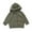 Army Green, variant on Tiijoy Boys Knit Cardigan Cute Hooded Sweater Solid Color Soft Jacket, Sizes 18-24M