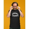 thumbnail image 2 of Grumpy Grandpa Men Black T-Shirt, Male Large, 2 of 4