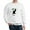 White, variant on CafePress - Chat Noir New Years Party Countdown Sweatshirt - Crew Neck Sweatshirt