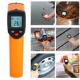 thumbnail image 4 of Termómetro, Termómetro Industrial Portátil Sin Contacto De Alta Precisión -50 Grados Celsius ~ 530 Grados Celsius GM530 Para Medición De Temperatura Del Agua, 4 of 7