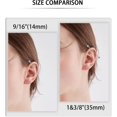 thumbnail image 5 of 2PCS 14G G23 Titanium Straight Barbell Tongue Rings Nipple Barbell Ring Bars Cartilage Earring Body Piercing Jewelry Externally Threaded, 5 of 5