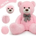 thumbnail image 5 of MorisMos Giant Teddy Bear 4ft Stuffed Animal Soft Big Bear Plush Toy, 5 of 10