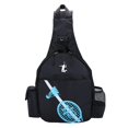 thumbnail image 3 of Durable Tennis Racket Backpack Gift Lightweight Waterproof Tennis Racquet Bag for Squash Racquet Pickleball Paddles Balls Unisex Men Women Black, 3 of 6
