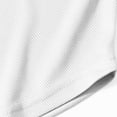 thumbnail image 7 of 5 Pack Mens Workout Tank Tops Sleeveless Tight Athletic Shirts Comfort Running Gym Active Wear Crewneck Undershirt, White, XL, 7 of 7