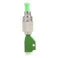 thumbnail image 2 of Wzmzjy FC to LC Fiber Adapter Easy to Use Replacement Single Mode FC Female LC Male Green, 2 of 8